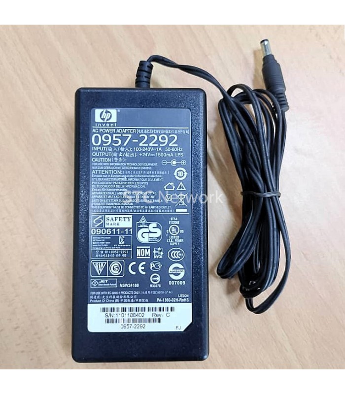 HP ScanJet 24V 1.5A Φ 4.8*1.7 mm